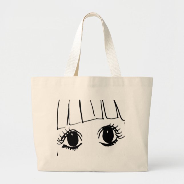 Girls just want to have fun large tote bag (Front)
