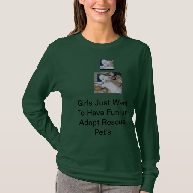 Girl's Just Want to Have Fun-un T-Shirt (Front)