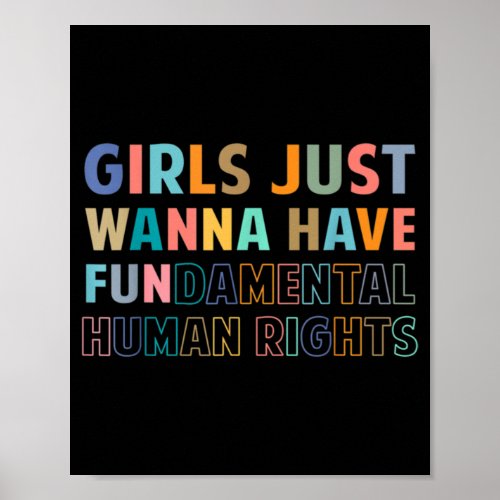 Girls Just Want to Have Fundamental Human Rights F Poster