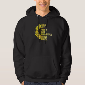 Girls Just Want To Have Fundamental Rights Women E Hoodie