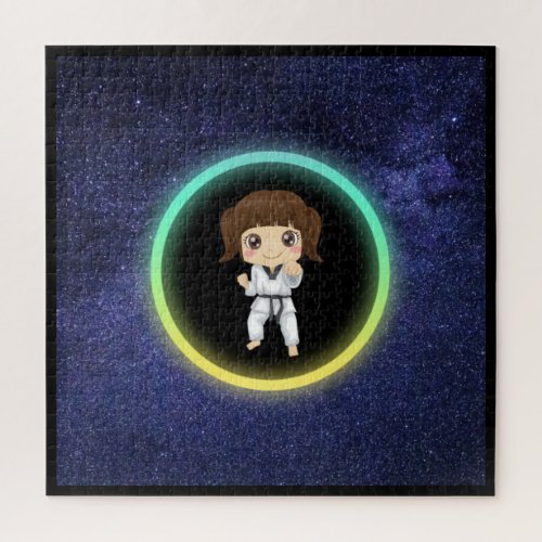 Girls Karate Galaxy    Jigsaw Puzzle