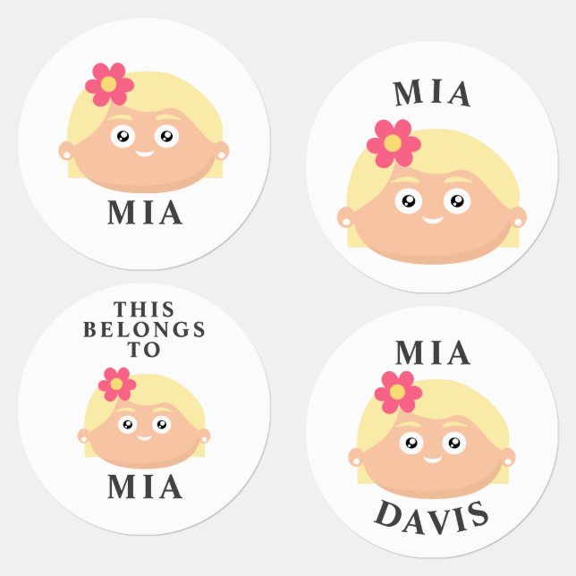 Girls Kids' Labels (Group)