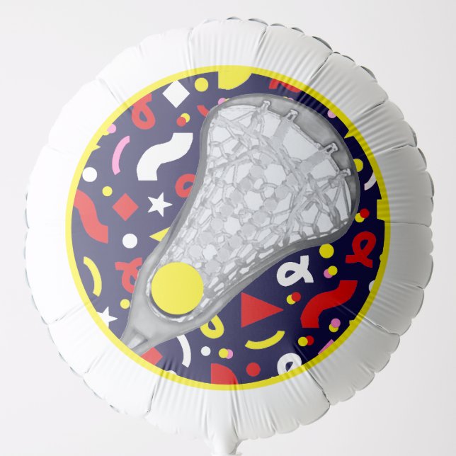 Girls Lacrosse Balloon (Front)