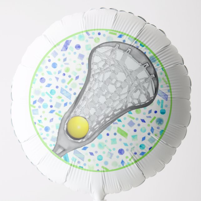 Girls Lacrosse Balloon (Front)