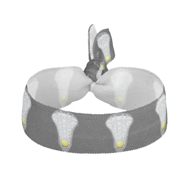 Girls Lacrosse Elastic Hair Tie (Front)