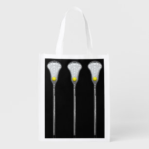 Girls Lacrosse Gift and Grocery Bag