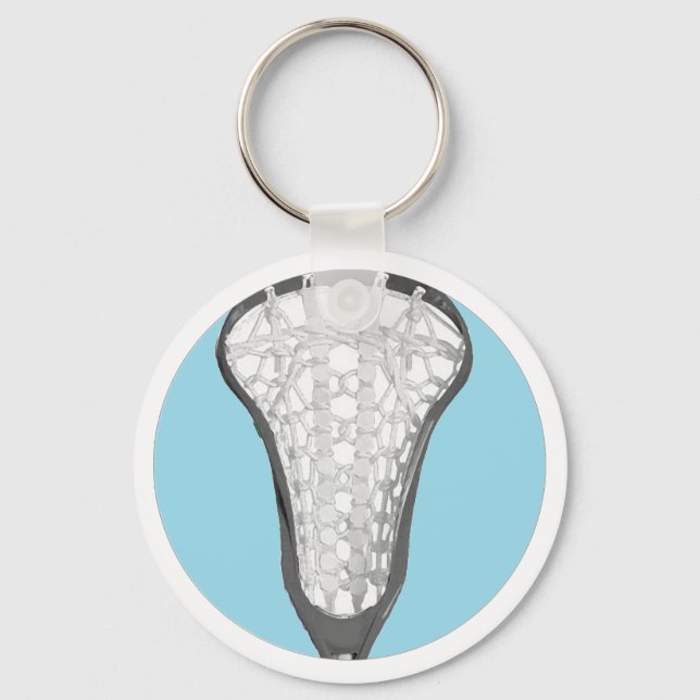 Girls Lacrosse Gift Keychain (Front)