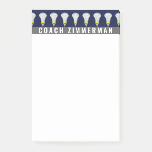 Girls Lacrosse Post-it Notes