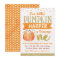 Girls Little Pumpkin 1st Birthday Invitation
