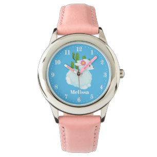 girls llama add name watch