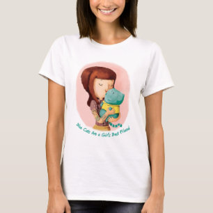 Girls love Cats. Blue Cats T-Shirt