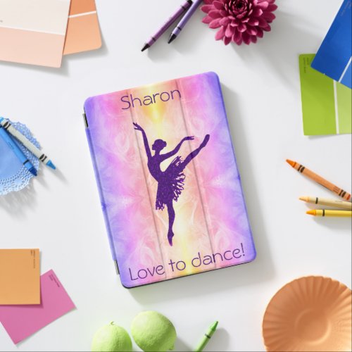 Girls Love to Dance Ballerina iPad Pro Cover