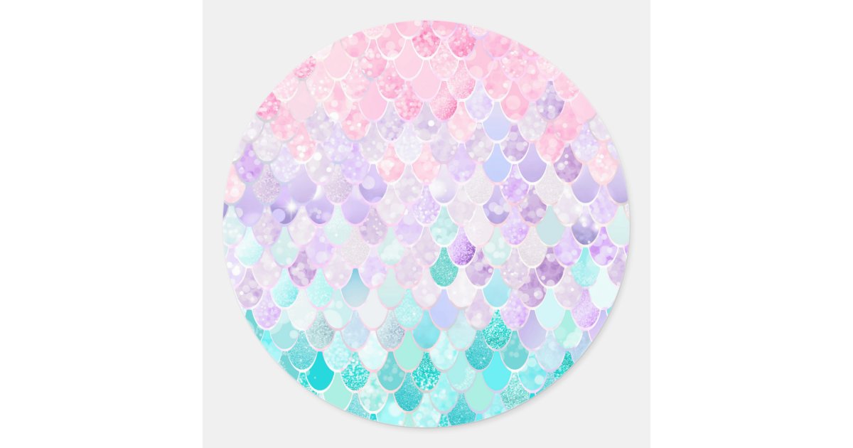 Teal Pink Purple Ombre ☆ Pattern Vinyl