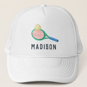 Girls Modern Sporty Tennis Kids Trucker Hat