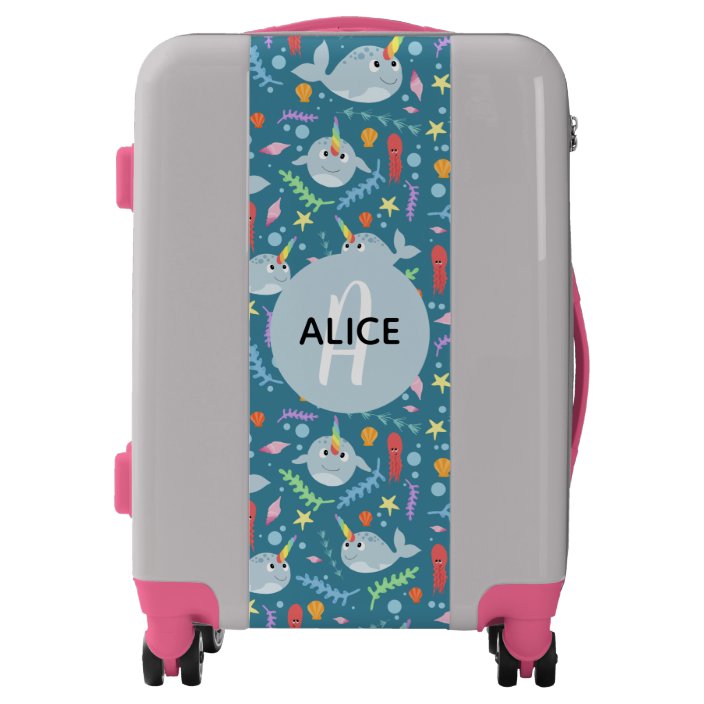 monogram kids luggage