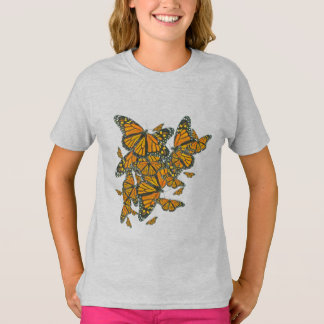 Girl's Monarch Butterfly Shirt - Got Milkweed?