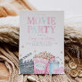 Girl's Movie Party Invitation
