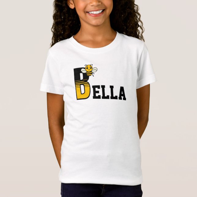 Girls Name custom start with B T-Shirt (Front)