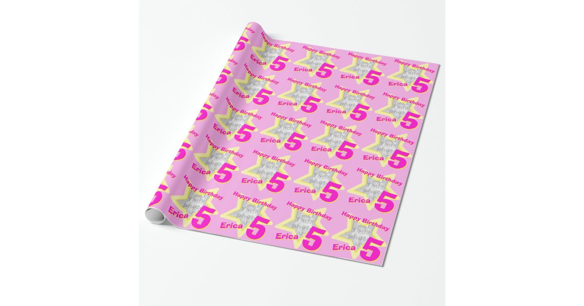 Wrapping paper Star, Zazzle