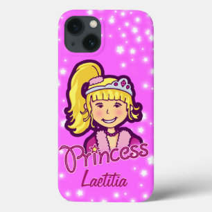 Girls named princess star lilac pink iPhone 13 case