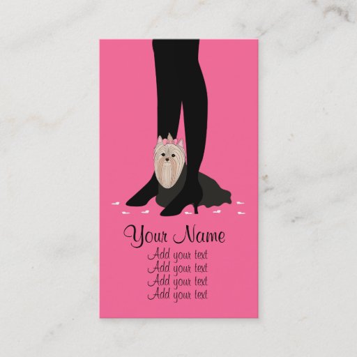 Customizable Girls' Night Out Business Card Template