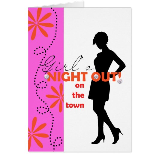 girls night out cards (Front)