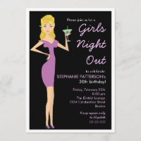 Girls Night Out Cocktail Diva Birthday Party