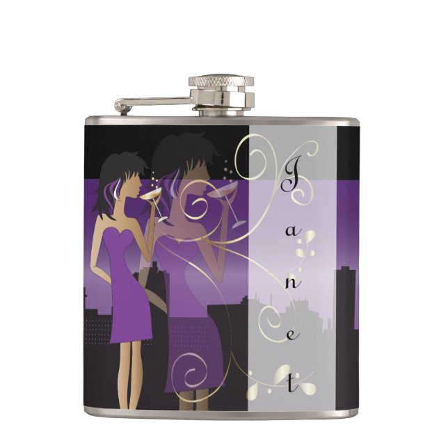 Girls Night Out Flask (Front)