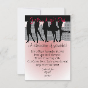 Girls Night Out Invitation