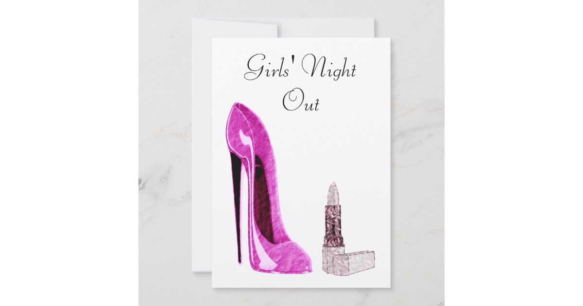 Girls' Night Out Invitation | Zazzle
