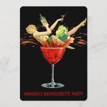 Girls' Night Out Invitation by RetroAndVintage at Zazzle