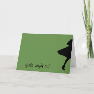 girls' night out invitation