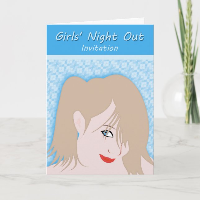 Girl's Night Out Invitation (Front)