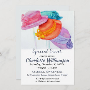 GIRL'S NIGHT OUT PARTY EVENT INVITE