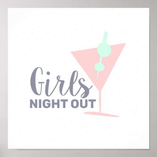 Girls night out poster