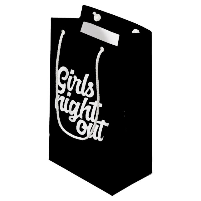 Girls night out small gift bag (Front Angled)