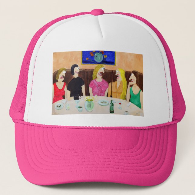 Girls Night Out Trucker Hat (Front)