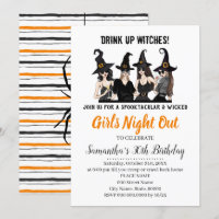 Girls night out Witches halloween Party