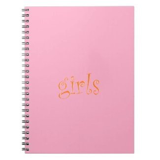 girls notebook