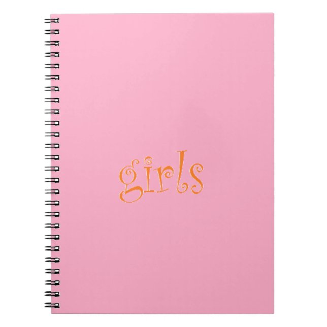 girls notebook (Front)