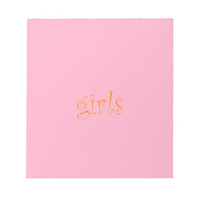 girls notepad (Front)