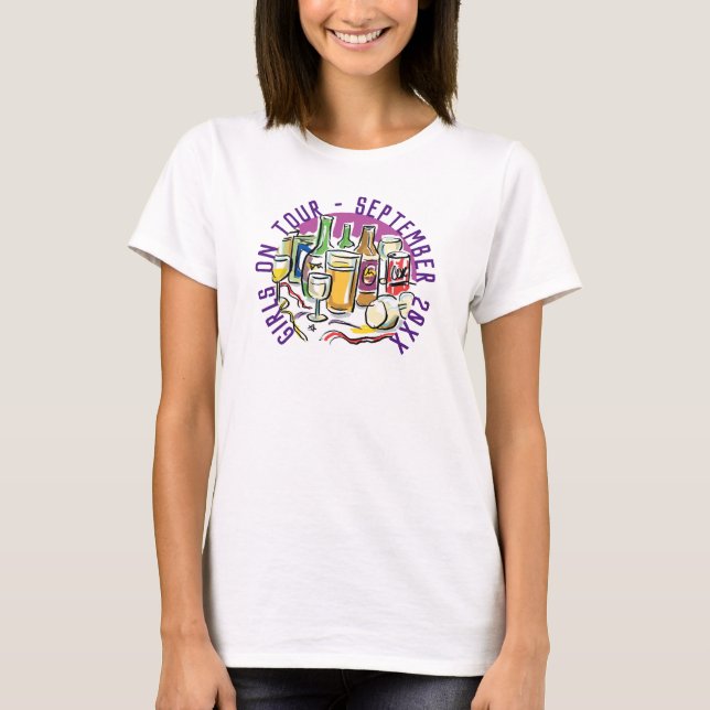 Girls on Tour T-Shirt (Front)