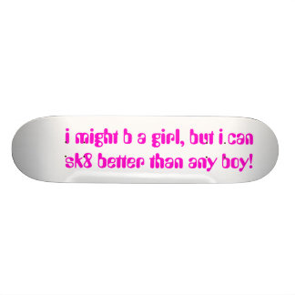 GIRLS ONLY SKATEBOARD DECK