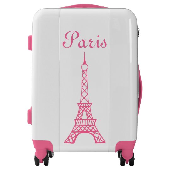 eiffel tower carry on luggage