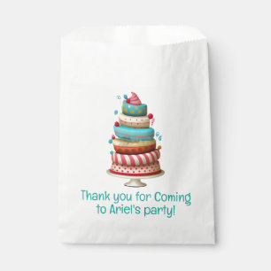 Girls party favor bags