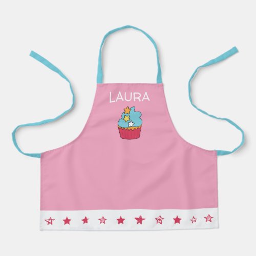 Girls Personalized Apron for Baking