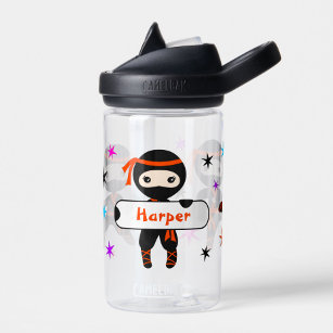 Personalized Ninja Water Bottle, Engraved Water Bottle, Karate, Ninja,  metal water bottle