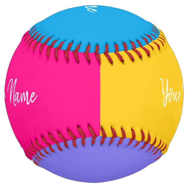 Girls Personalized Softball by HAMbyWG (Front)