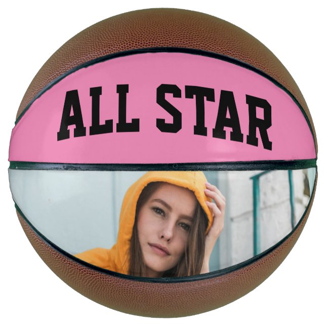 GIRLS PHOTO CUSTOMIZED Basketballs (Front)