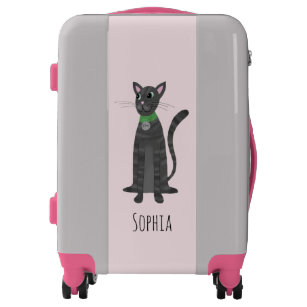 luggage with cats on them